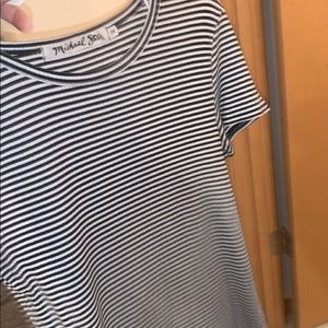 short sleeve striped shirt